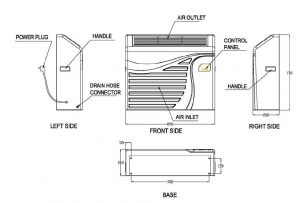 100L Dehumidifier - Parts