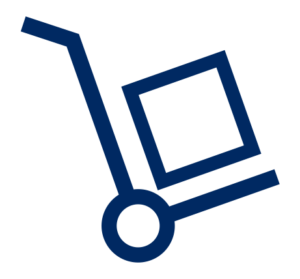 Materials Handling Icon Blue